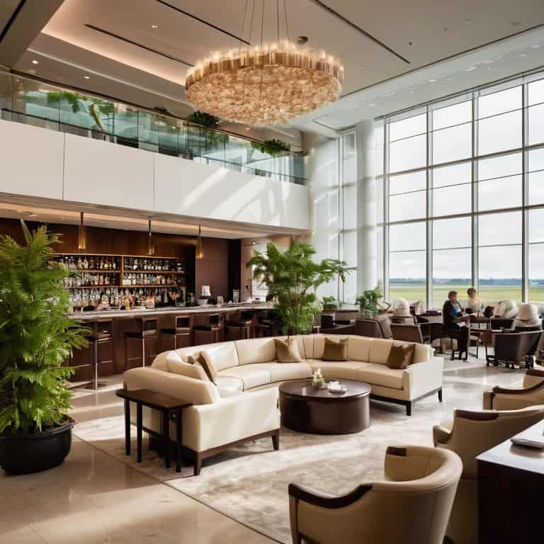 Amex Centurion Lounge luxury