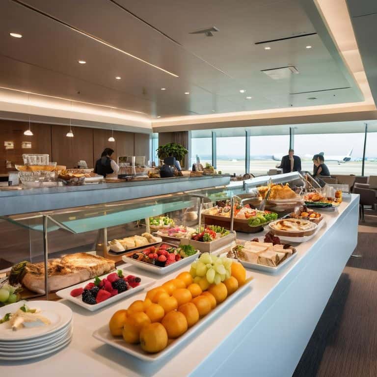 Best Airport Lounge Food: At Glance