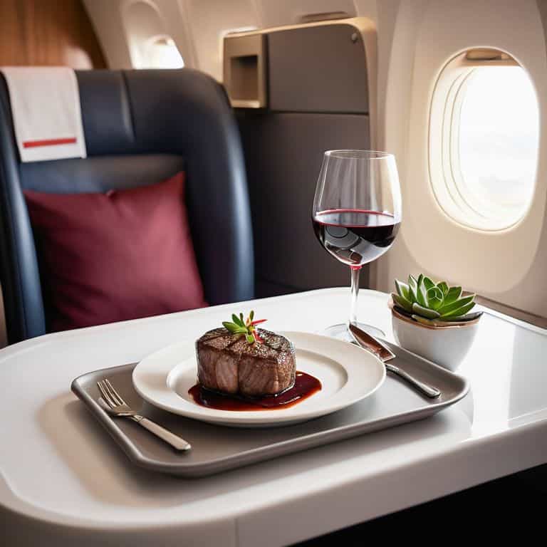 Business Class Culinary Experience