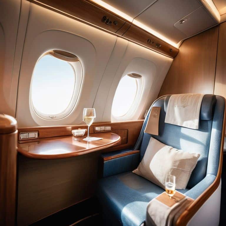 Emirates A380 Business Class luxury