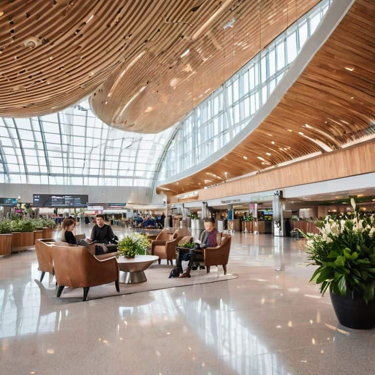 Serenity in the Sky Airport