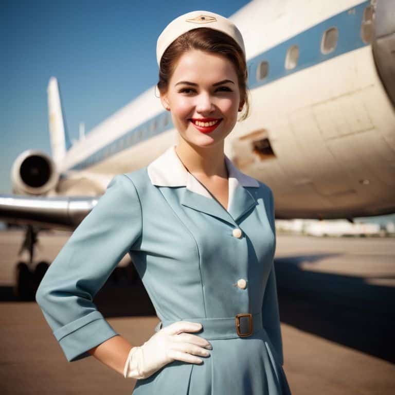 Skybound Style vintage stewardess