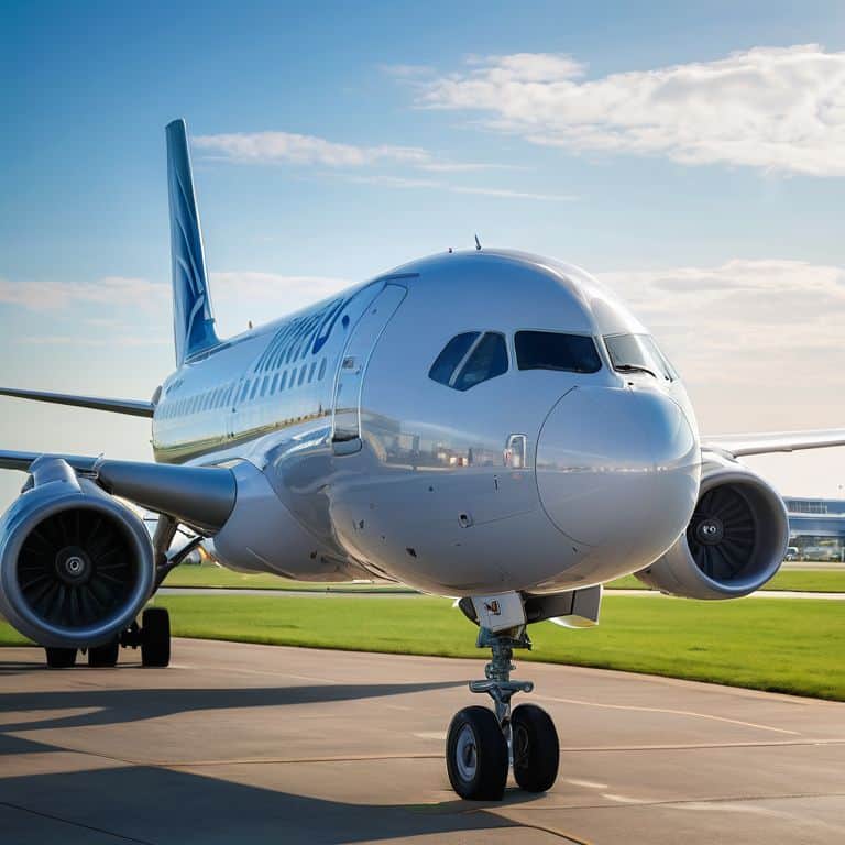 Airbus commercial airplane