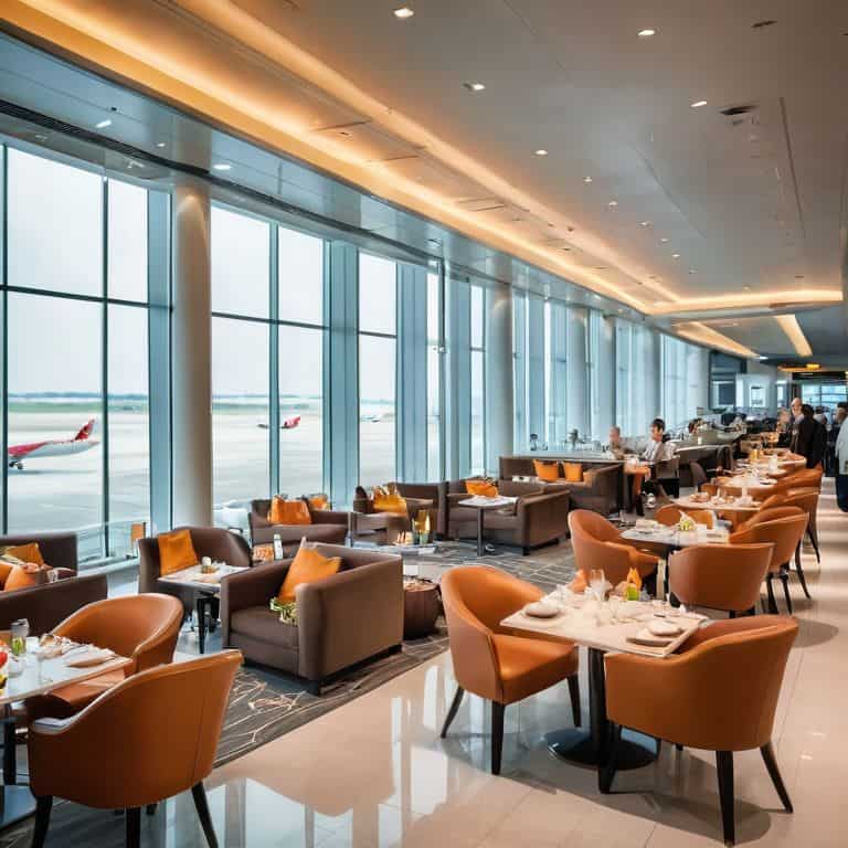 First Impressions Design airport lounge