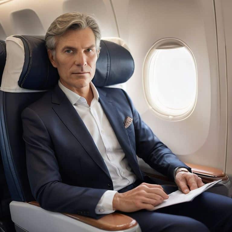 Elevated Style at 35,000 Feet