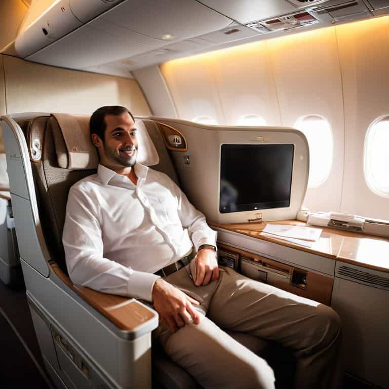 Key Features in Action Emirates A380