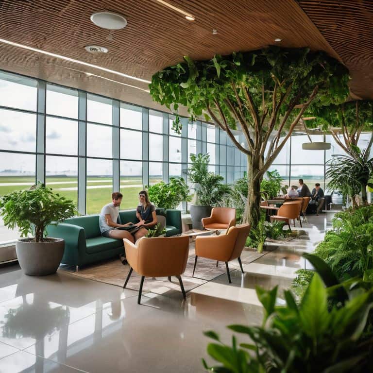 Wings of Hospitality: Airport Lounge
