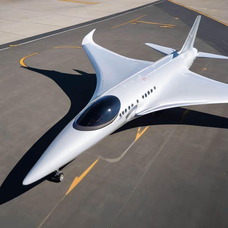 a look at the blended wing body