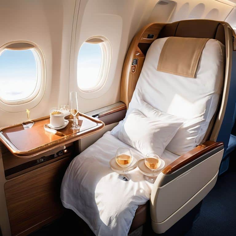a review of lie-flat business class