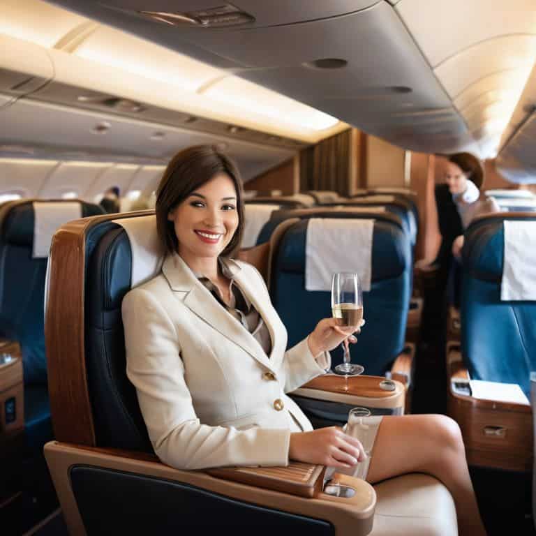 How to get upgraded to business class