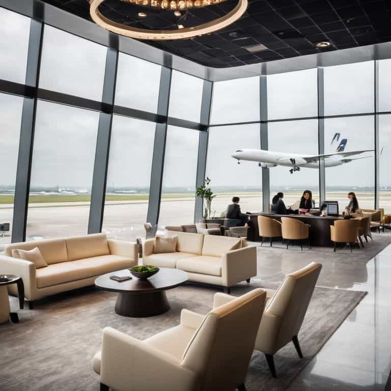the art of the airport lounge