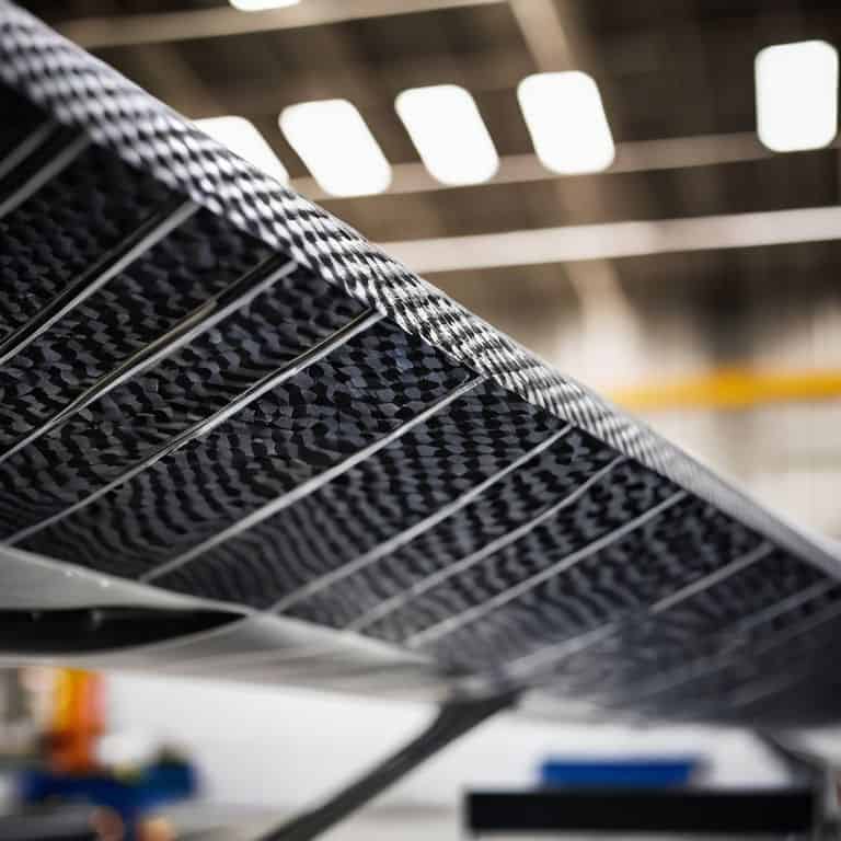 Carbon fiber in airplanes
