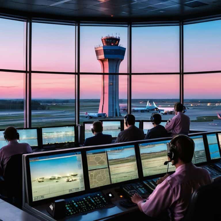 what do air traffic controllers do