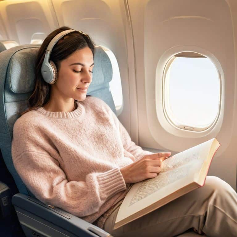Comfortable long-haul flight attire for passengers