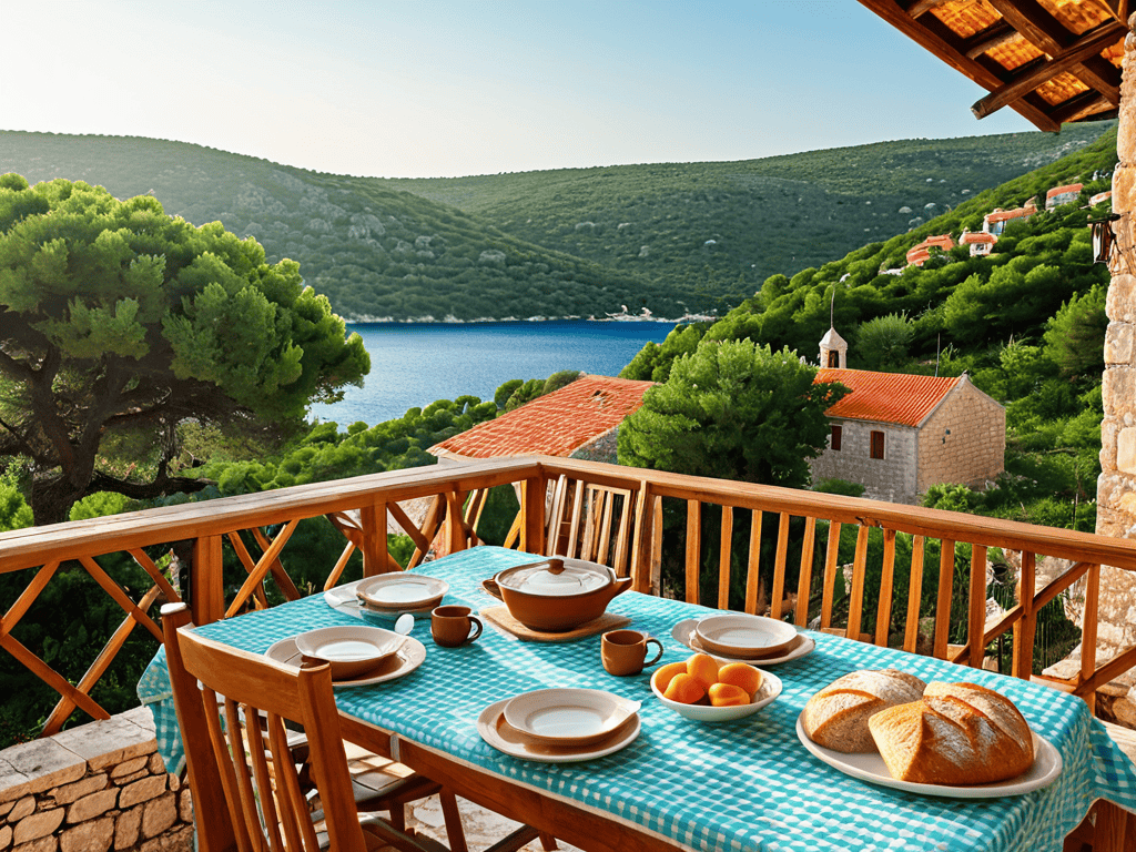 Island Hopping Croatia scenic view
