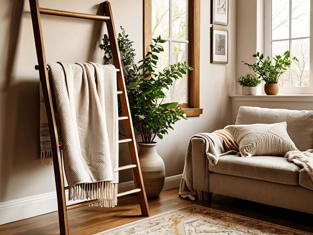 DIY Blanket Ladder Tips