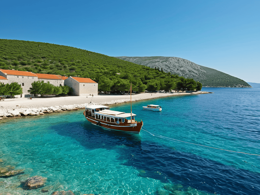 Sailing Off into Croatian Sunset