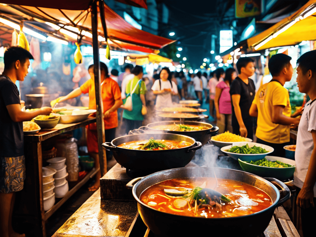 Savoring Bangkok's street food delights