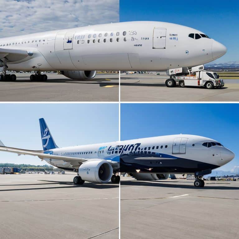 Aircraft comparison guide