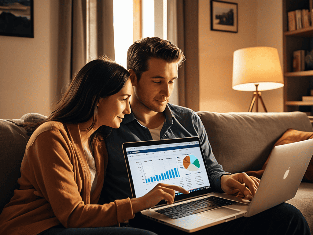 Healthy money talk with partner