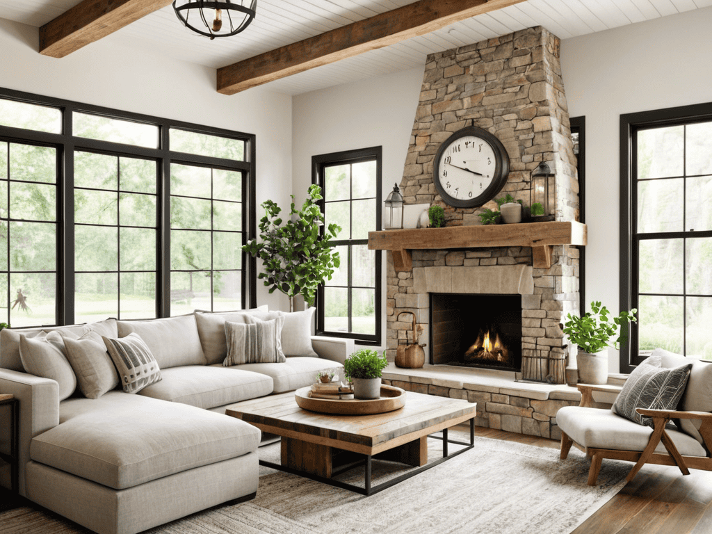 Modern farmhouse style interior design guide