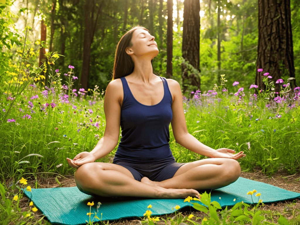 Blissful Relief Strategies through yoga