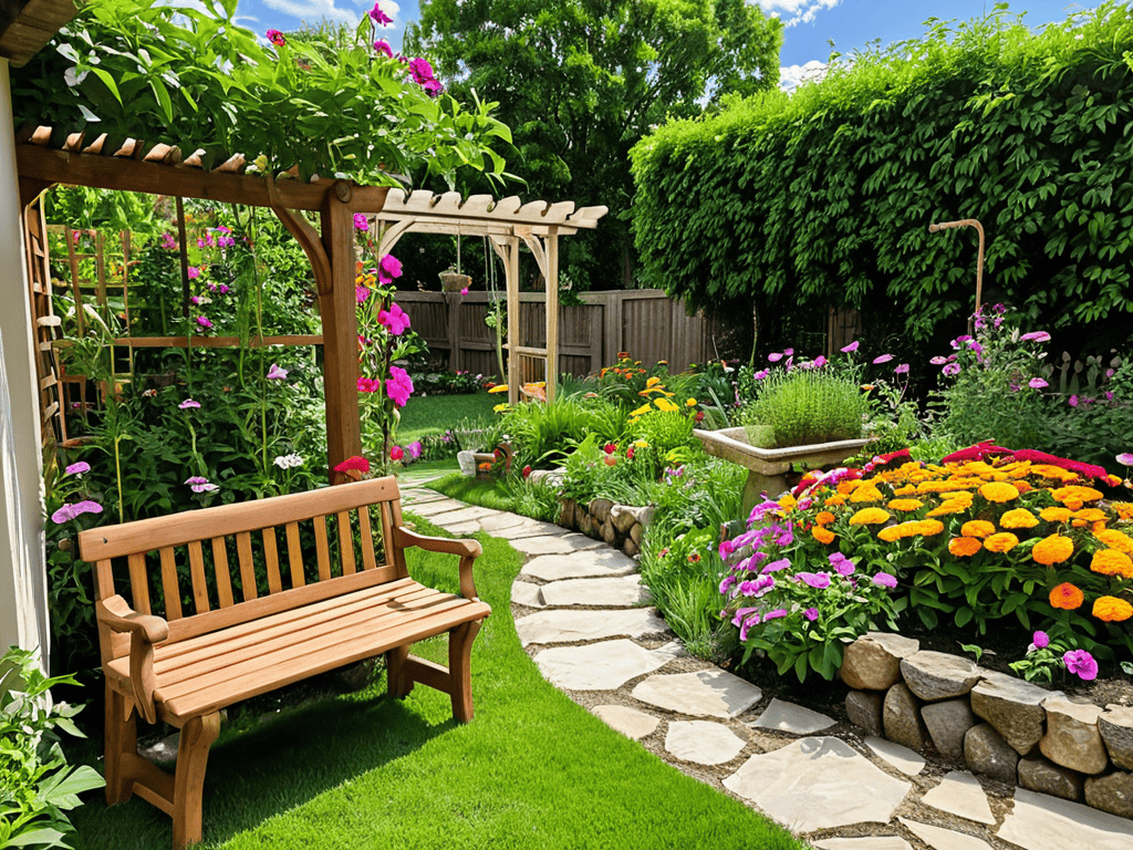 DIY garden ideas outdoor decor