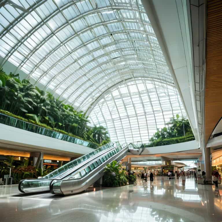 Singapore's Changi Airport terminal