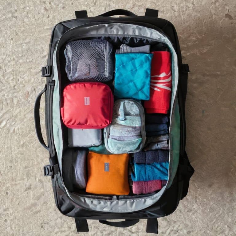 First Impressions Design packing cubes