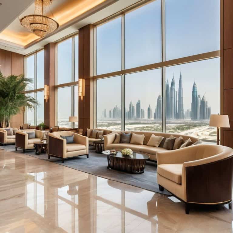 Emirates Business Class Lounge Dubai