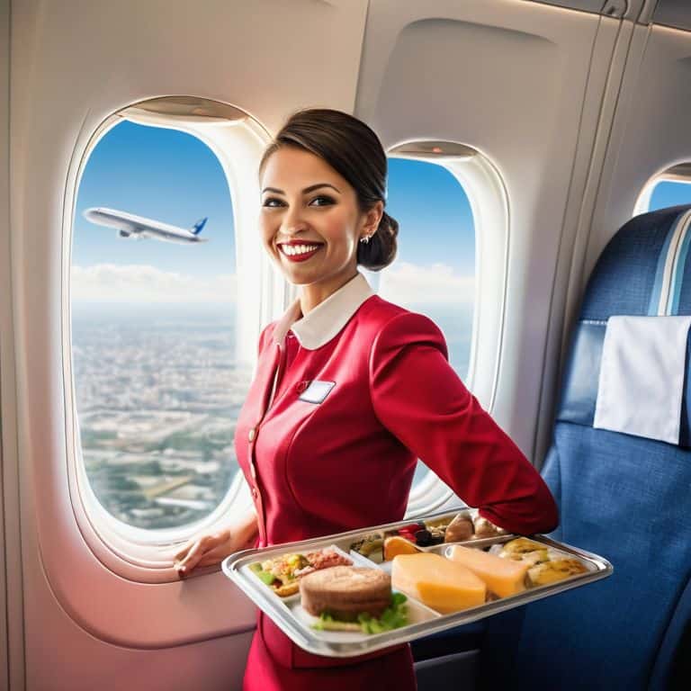 Flying High Pros of Flight Attendants