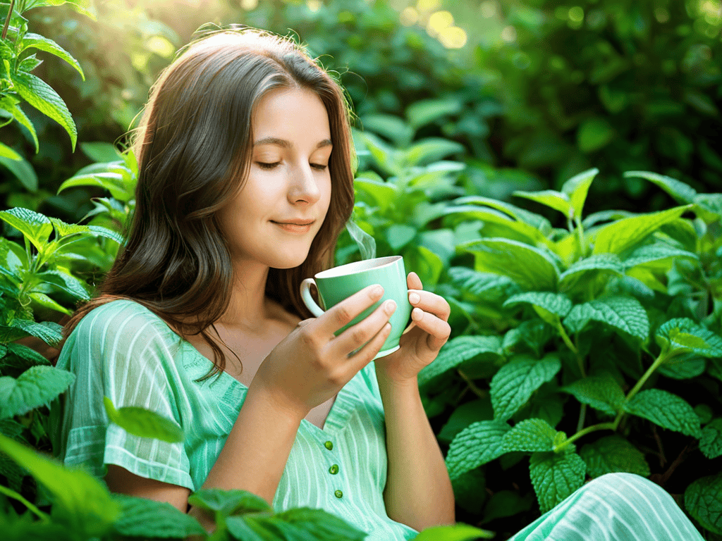 Spearmint Tea Acne Relief