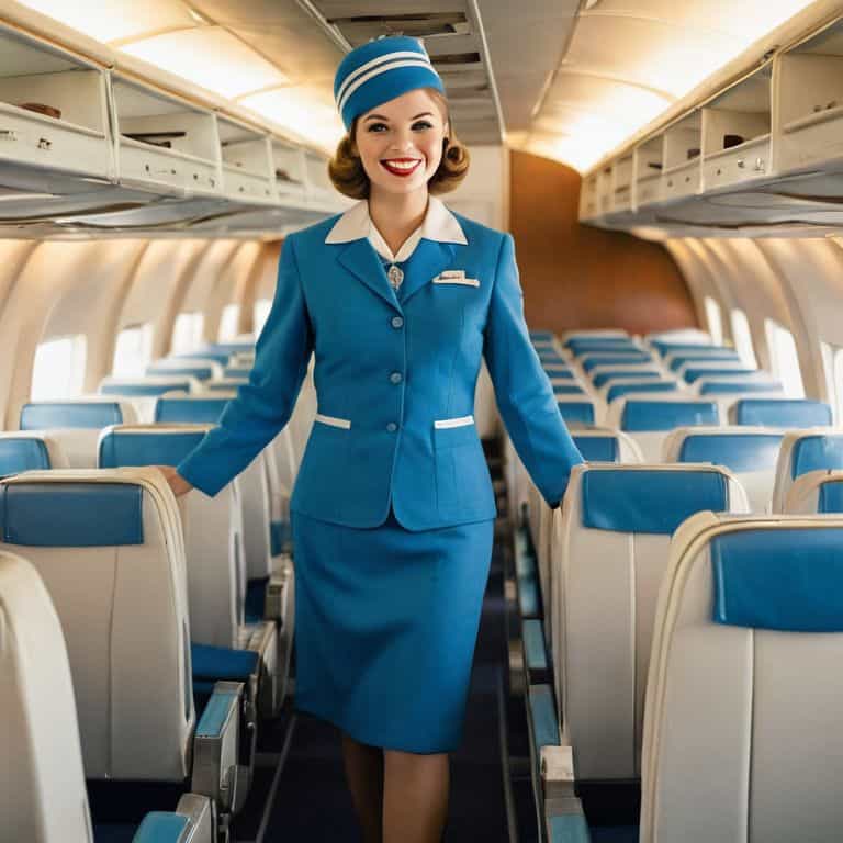 A Photo Guide to Iconic Flight Attendant Uniforms Throughout History