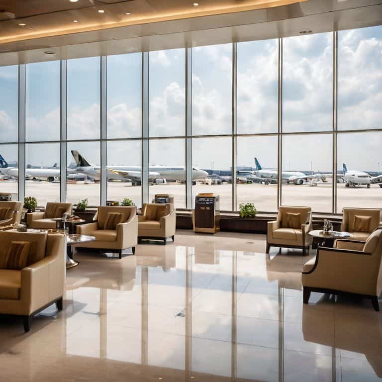 A Review of the Emirates Business Class Lounge in Dubai