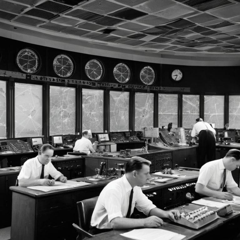 The history of air traffic control