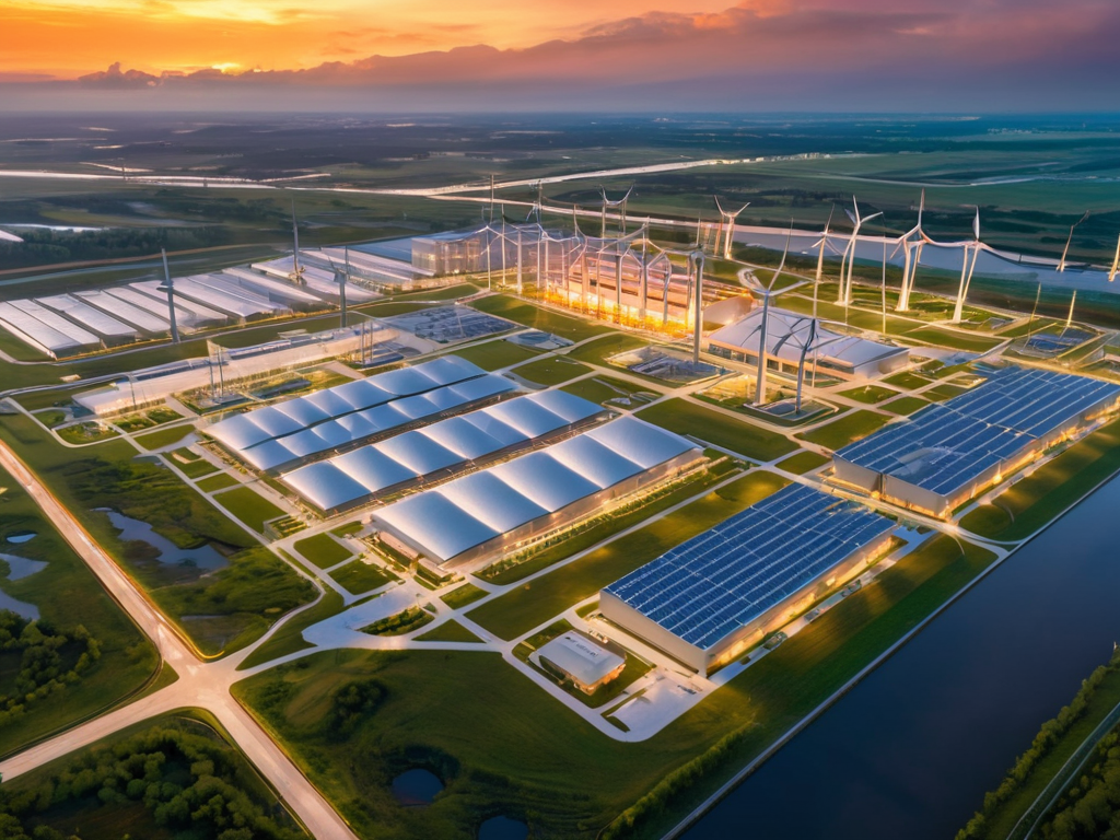 Owning the Physical Land and Power Permits Required to Run the Global Ai Brain.