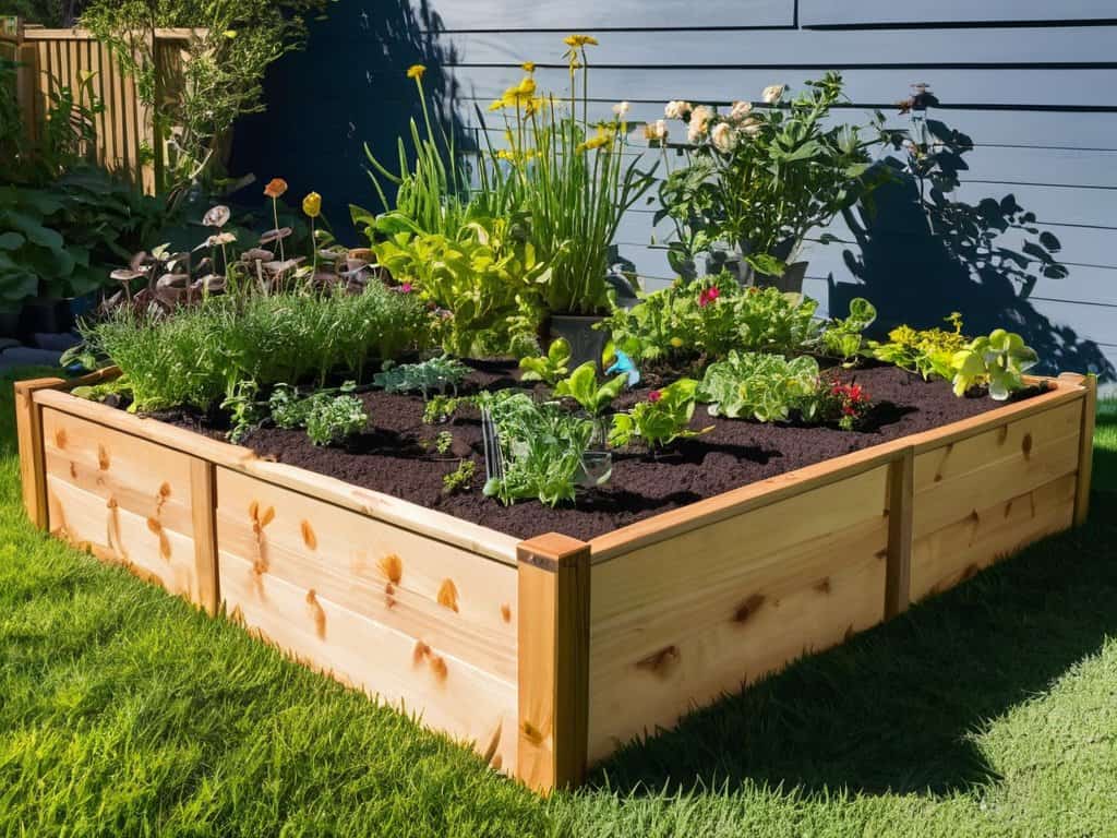 Building a raised garden bed
